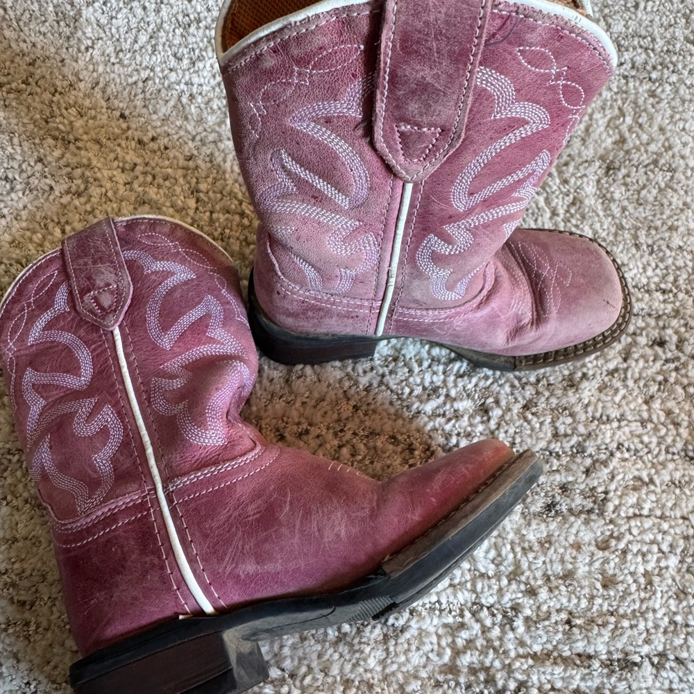 Pink Western Cowboy Boots
